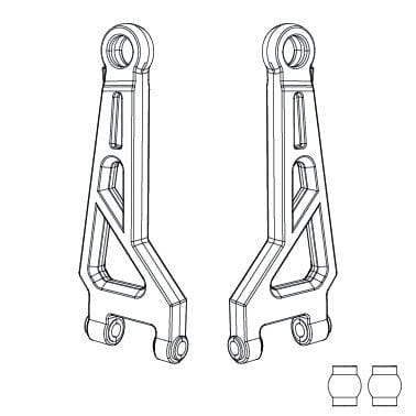 MJX Front Upper Suspension Arms [16210] - Hobbytech Toys