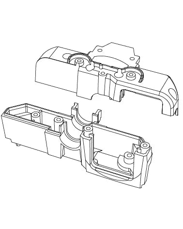 MJX Gearbox Housing [P10214]