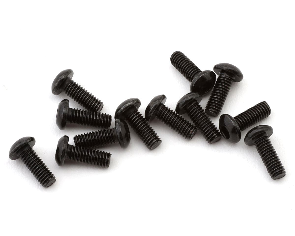 MJX M3080 3x8mm Galvanized Button Head Hex Screws