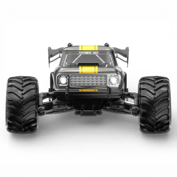 MJX Hyper Go 1/10 Brushless 4wd Monster Truck - Grey (3S Battery + Charger Included)