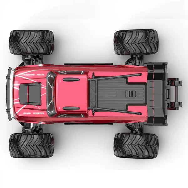 MJX Hyper Go 1/10 Brushless 4wd Monster Truck - Red (3S Battery + Charger Included)
