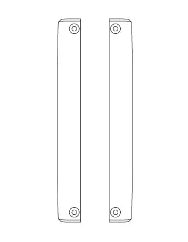 MJX Hyper Go 1/10 Chassis Plates [10130]