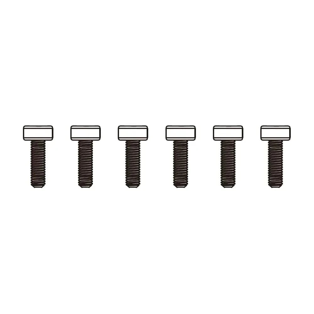MJX Hyper Go 1/10 Hex Screw 4x8mm (6pcs) [HHM4080]