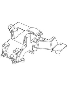 MJX Hyper Go 1/10 V2 Rear Gearbox Cover [10190B]