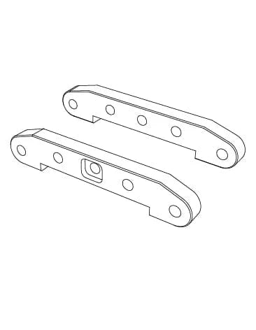 MJX Hyper Go 1/10 V2 Suspension Arm Braces [M10400B]