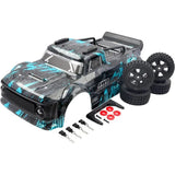 MJX Hyper Go 1/14 Drift Truck Bodyshell, Post and Wheels Set [1430A]