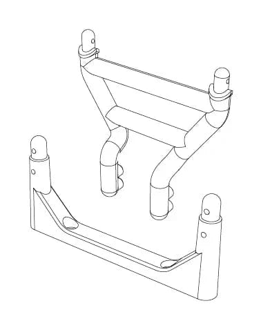 MJX Hyper Go Body Post Pillar Set [14281]