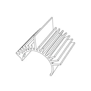 MJX Hyper Go Motor Heat Sink [16395B]