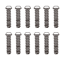 MJX Hyper Go Screws (12pcs) [HTB2610]