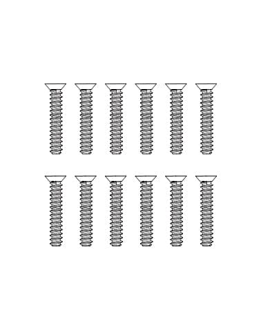 MJX M23124 Countersunk Flat Head Screws (12pcs) - Hobbytech Toys