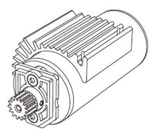 MJX Motor With Heatsink & Pinion [B2852G]