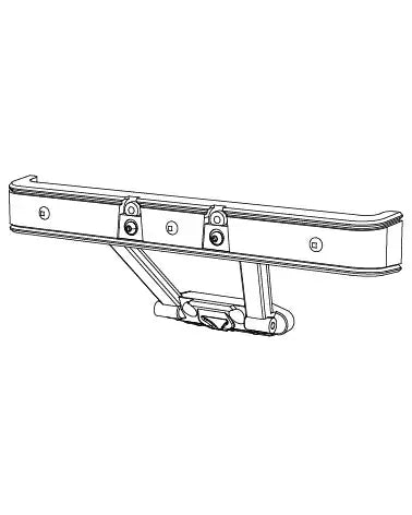 MJX Rear Bumper Assembly [P10110]