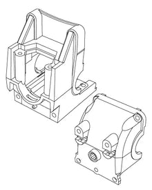 MJX Rear Diff Housing [P10194]