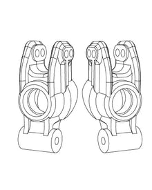MJX Rear Hub Carrier [P10264]