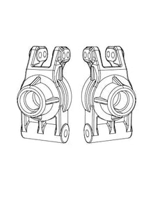 MJX Rear Hubs (2pcs) [10260]