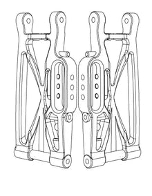 MJX Rear Lower Arm [P10250]