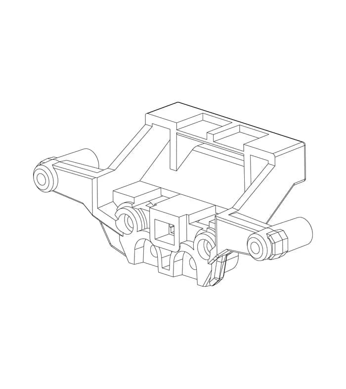 MJX Rear Shock Absorber Frame [P2018B] - Hobbytech Toys