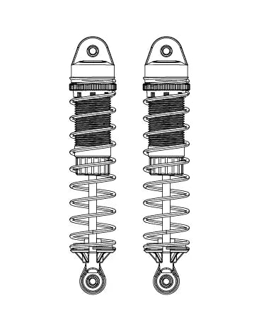 MJX Rear Shock Absorber [P10500R]