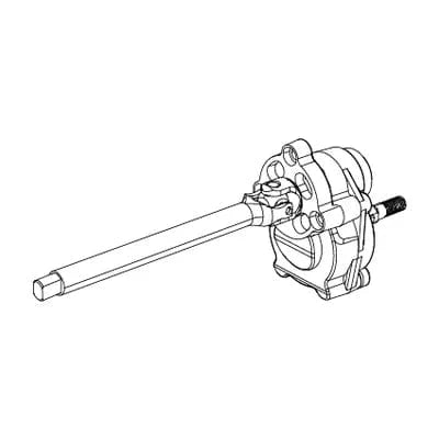 MJX Right Rear Portal Axle Shaft Assembly - Suits MJX H8H AllRock [P8HSB03] - Hobbytech Toys