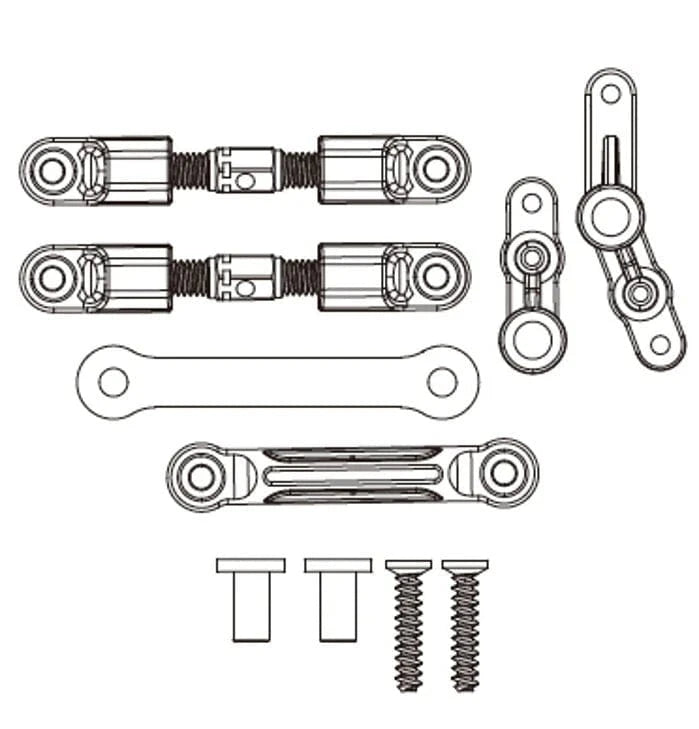 MJX Steering Bellcrank Set [10430] - Hobbytech Toys
