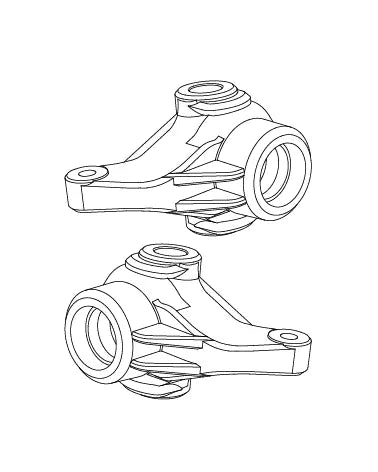 MJX Steering Knuckle [P10234B]