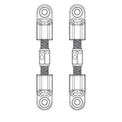 MJX Steering Links (2pcs) [10200] - Hobbytech Toys