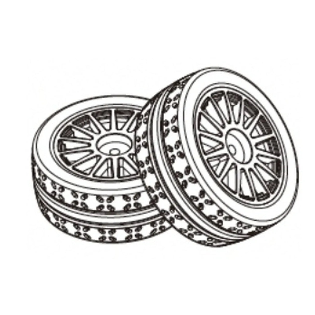 MJX Tire (4Pcs) [P103006B]