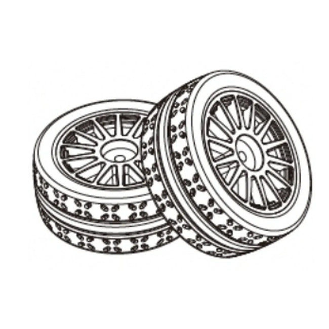 MJX Tire (4Pcs) [P103006B]
