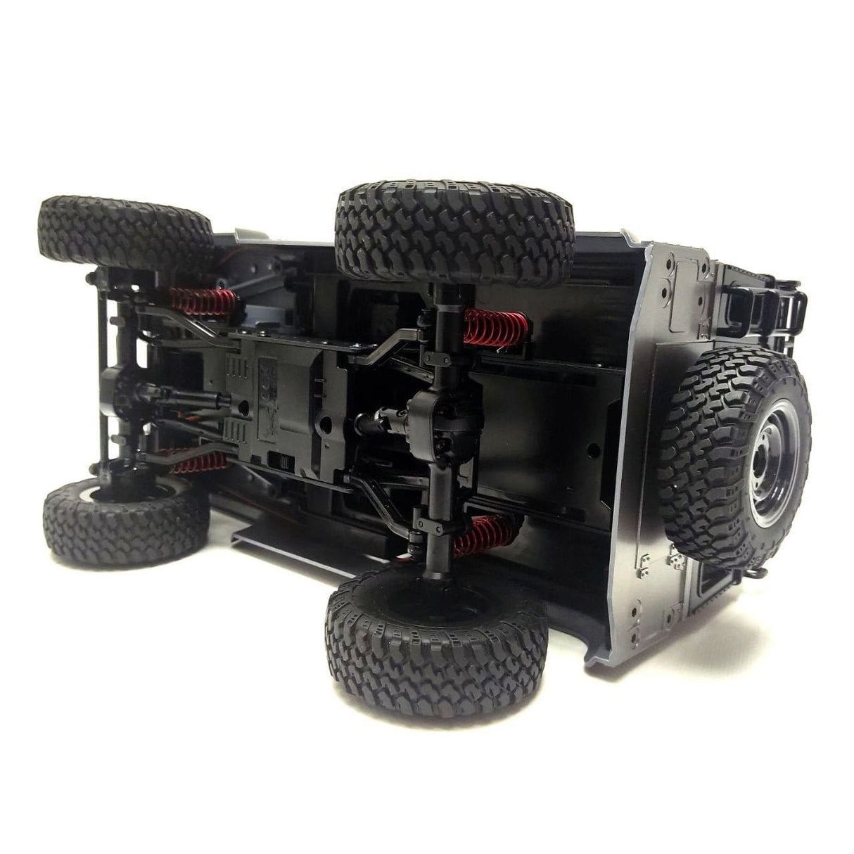 MN Models 1/12 4WD Defender Off - Road RC Truck RTR - Grey - Hobbytech Toys