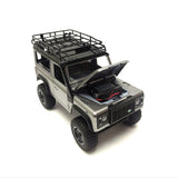 MN Models 1/12 4WD Defender Off - Road RC Truck RTR - Grey - Hobbytech Toys