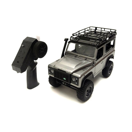 MN Models 1/12 4WD Defender Off - Road RC Truck RTR - Grey - Hobbytech Toys