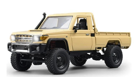 MN Models 1/12 Toyota LC79 4WD RC Crawler RTR (Yellow) - Hobbytech Toys