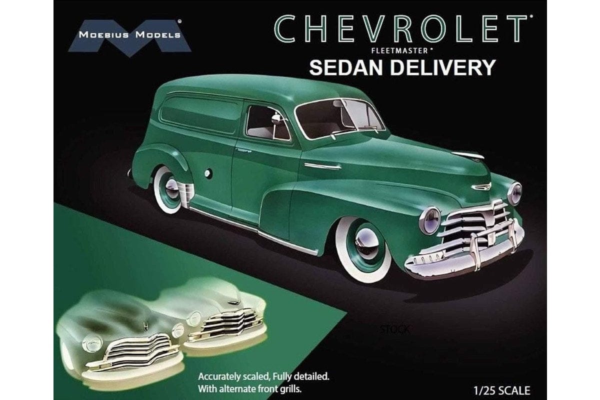 Moebius MOE2303 1/25 Chevrolet Fleetmaster Sedan Delivery model kit