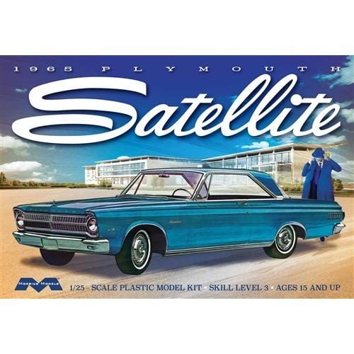 Moebius MOE1215 1/25 1965 Plymouth Satellite model kit