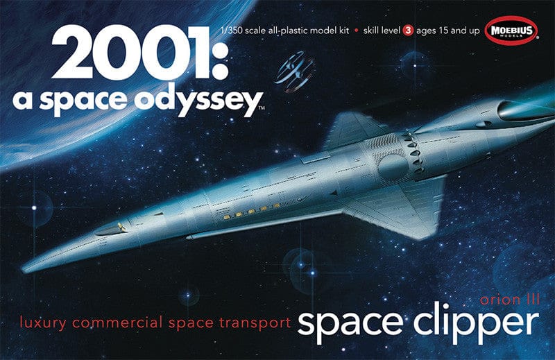 Moebius MOE2001-12 1/350 2001 A Space Odyssey Orion III Space Clipper model kit