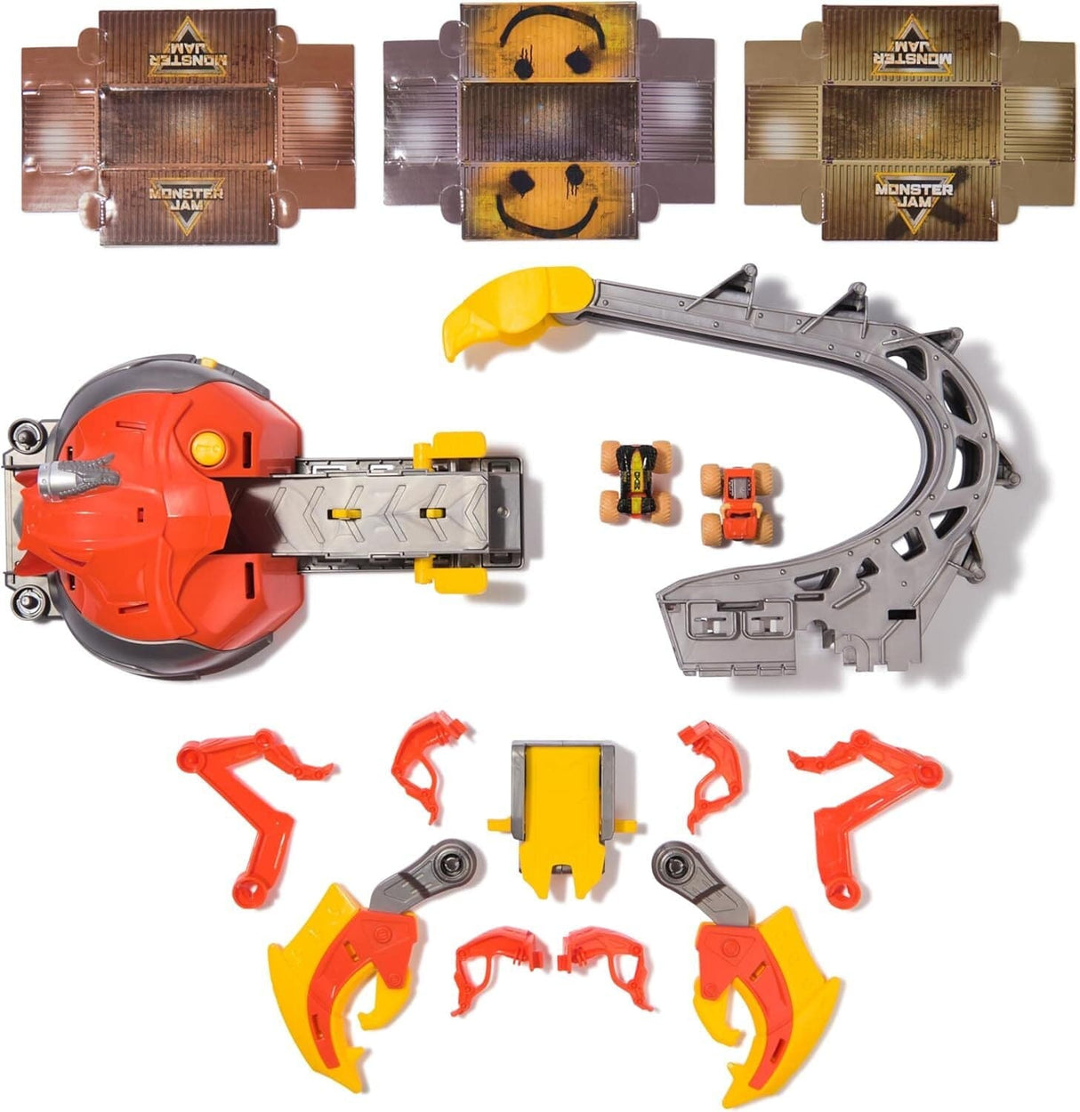 Monster Jam Mini Jams El Toro Loco Venom Velocity Scorpion Playset - Hobbytech Toys