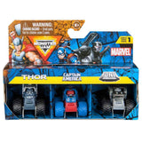 Monster Jam Mini Marvel - 3 Pack Bundle