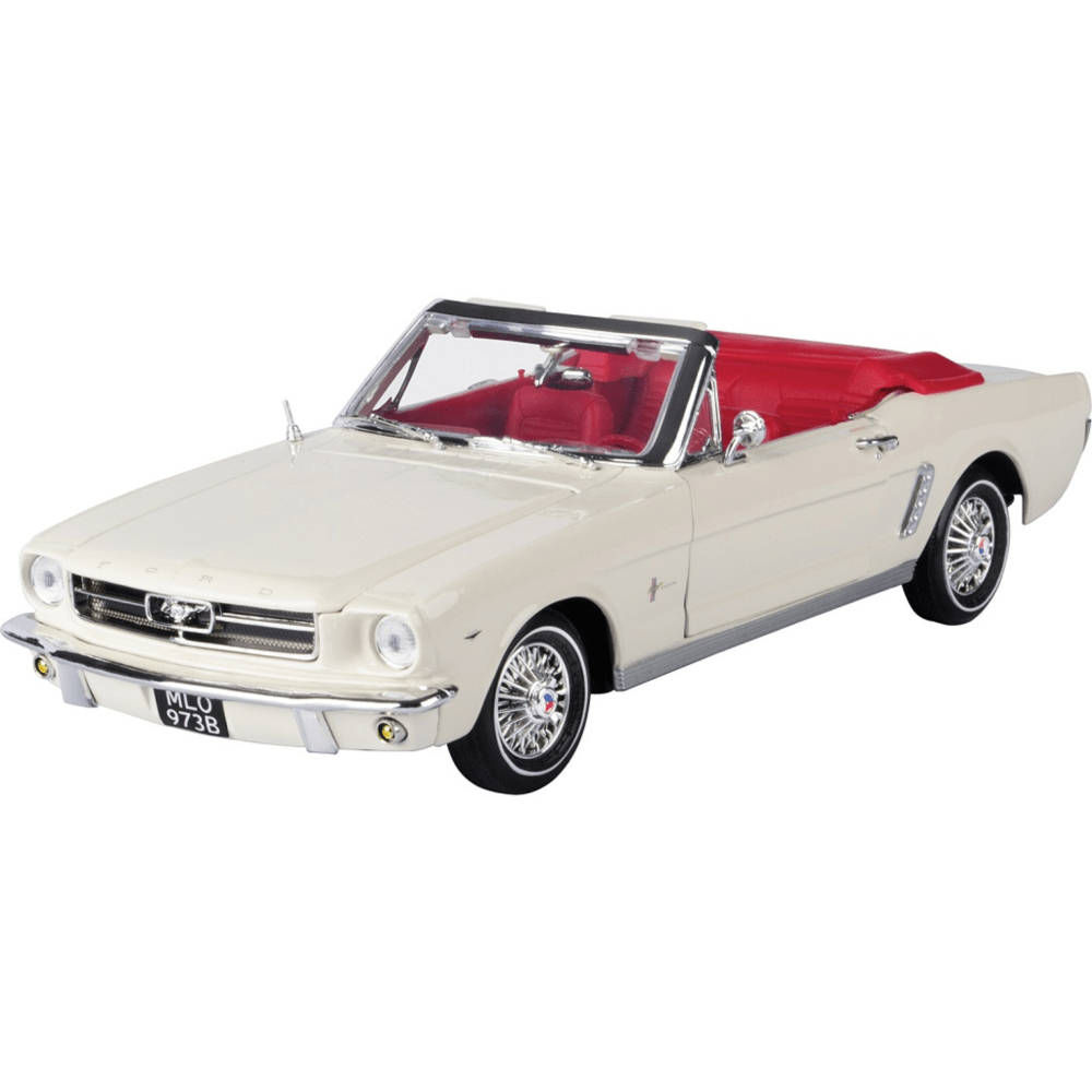 Motor Max 1/18 1964 1/2 Ford Convertible James Bond Movie Car - Hobbytech Toys
