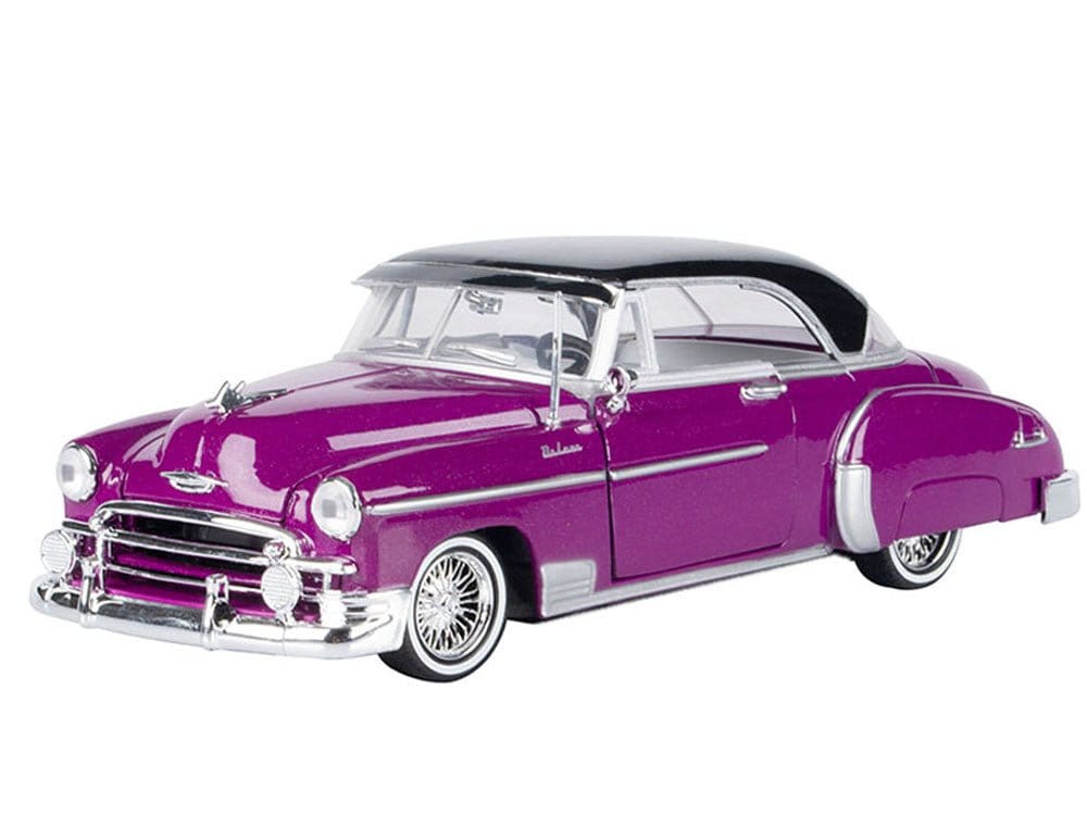 Motor Max 1/24 1950 Chevy Bel Air Get Low Series Assorted Colours (1) - Hobbytech Toys