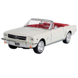 Motor Max 1/24 1964 1/2 Convertible Ford Mustang Gold Finger James Bond Movie Car - Hobbytech Toys