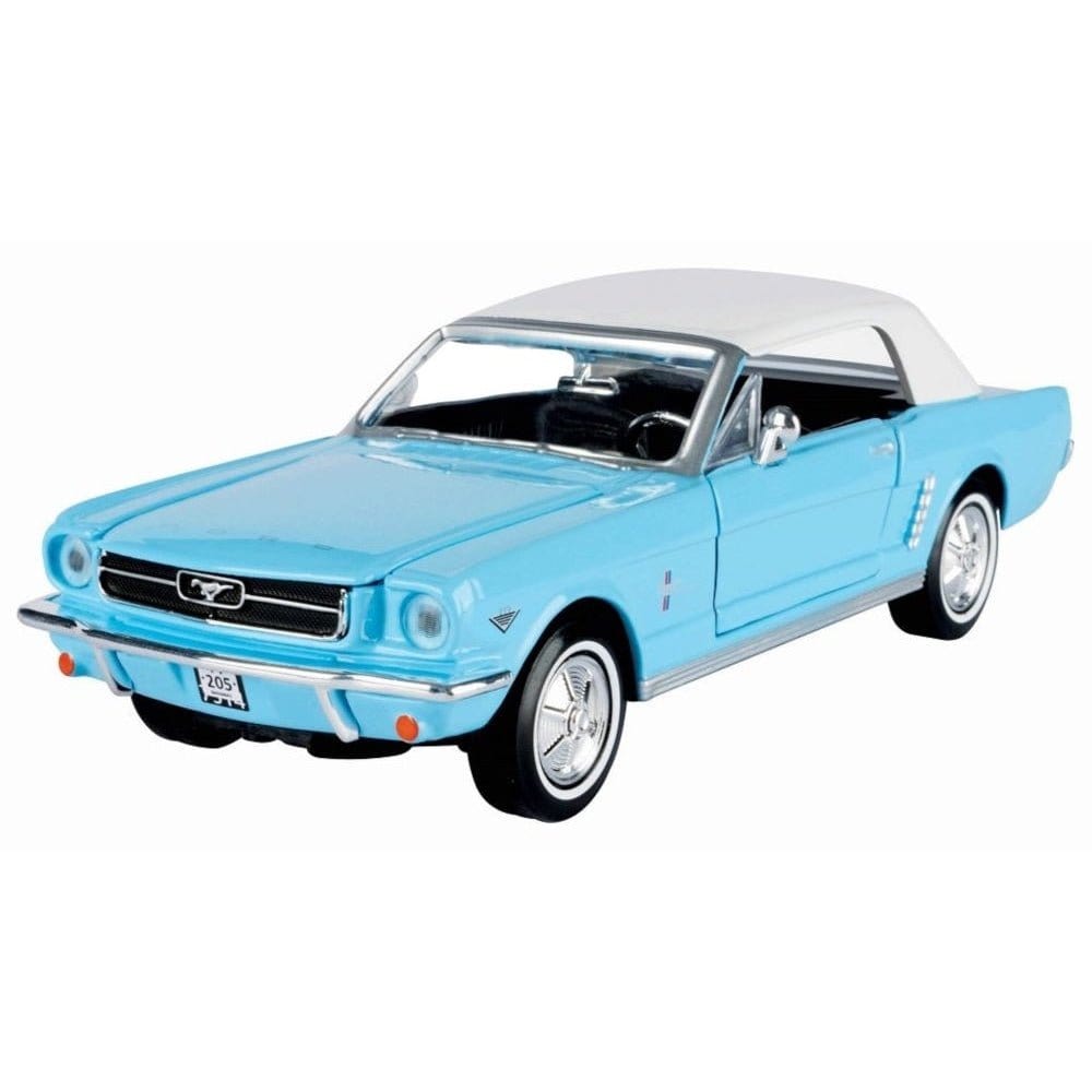 Motor Max 1/24 1964 1/2 Ford Mustang Hard Top Thunderball James Bond Movie Car - Hobbytech Toys