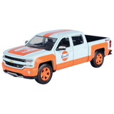 Motor Max 1/27 2017 Chevy Silverado 1500LT Z71 Crew Cab with Gulf Livery - Hobbytech Toys