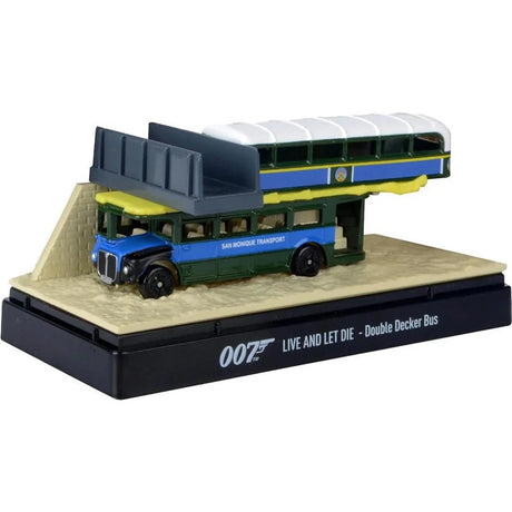 Motor Max 3in Double Decker Bus Live and Let Die James Bond Movie Car - Hobbytech Toys