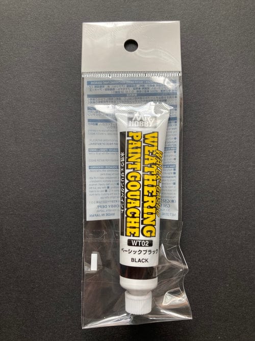 Mr Hobby Gouache Weathering Black [WT02]