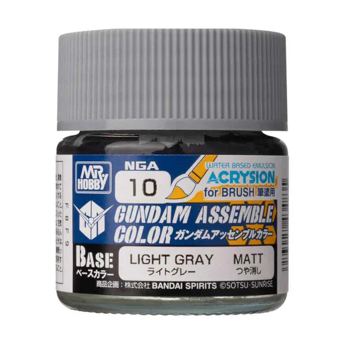 Mr Hobby Gundam Assemble Col Light Grey Paint 10ml