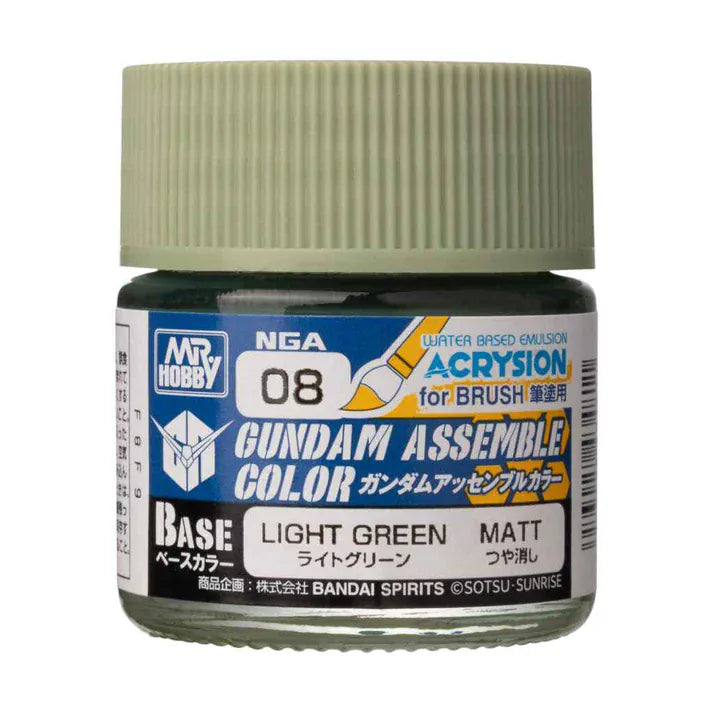 Mr Hobby Gundam Assemble Col Lite Green Paint 10ml