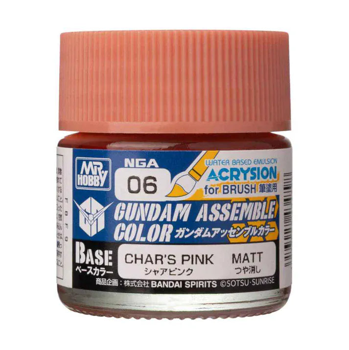 Mr Hobby Gundam Assemble Color Chr Pink Paint 10ml