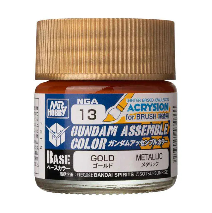 Mr Hobby Gundam Assemble Color Gold Paint 10ml