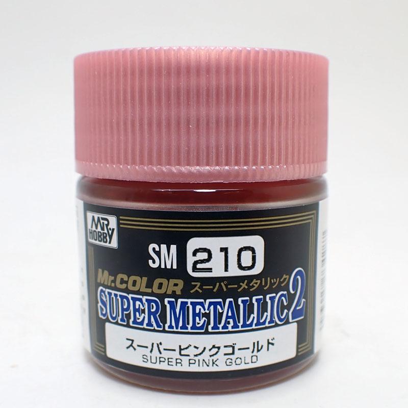 Mr Hobby Mr Super Metallic Pink Gold [SM210] - Hobbytech Toys