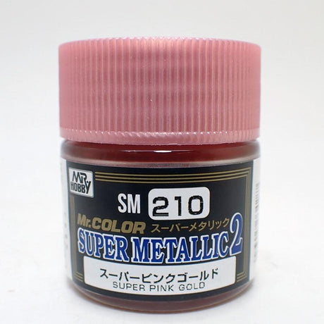 Mr Hobby Mr Super Metallic Pink Gold [SM210] - Hobbytech Toys